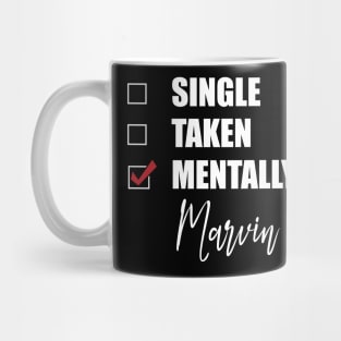 Mentally Dating Marvin Hagler Mug